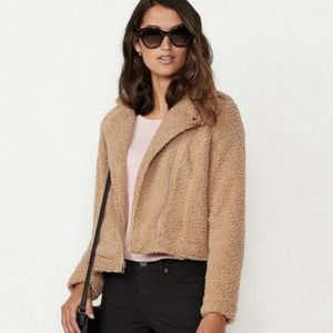 LC Lauren Conrad Tan Sherpa Jacket